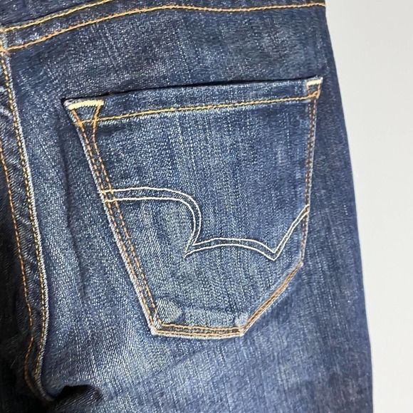 𝅺big Star Hazel Mid Rise Boot Cut Jeans Size 25L - Picture 10 of 10